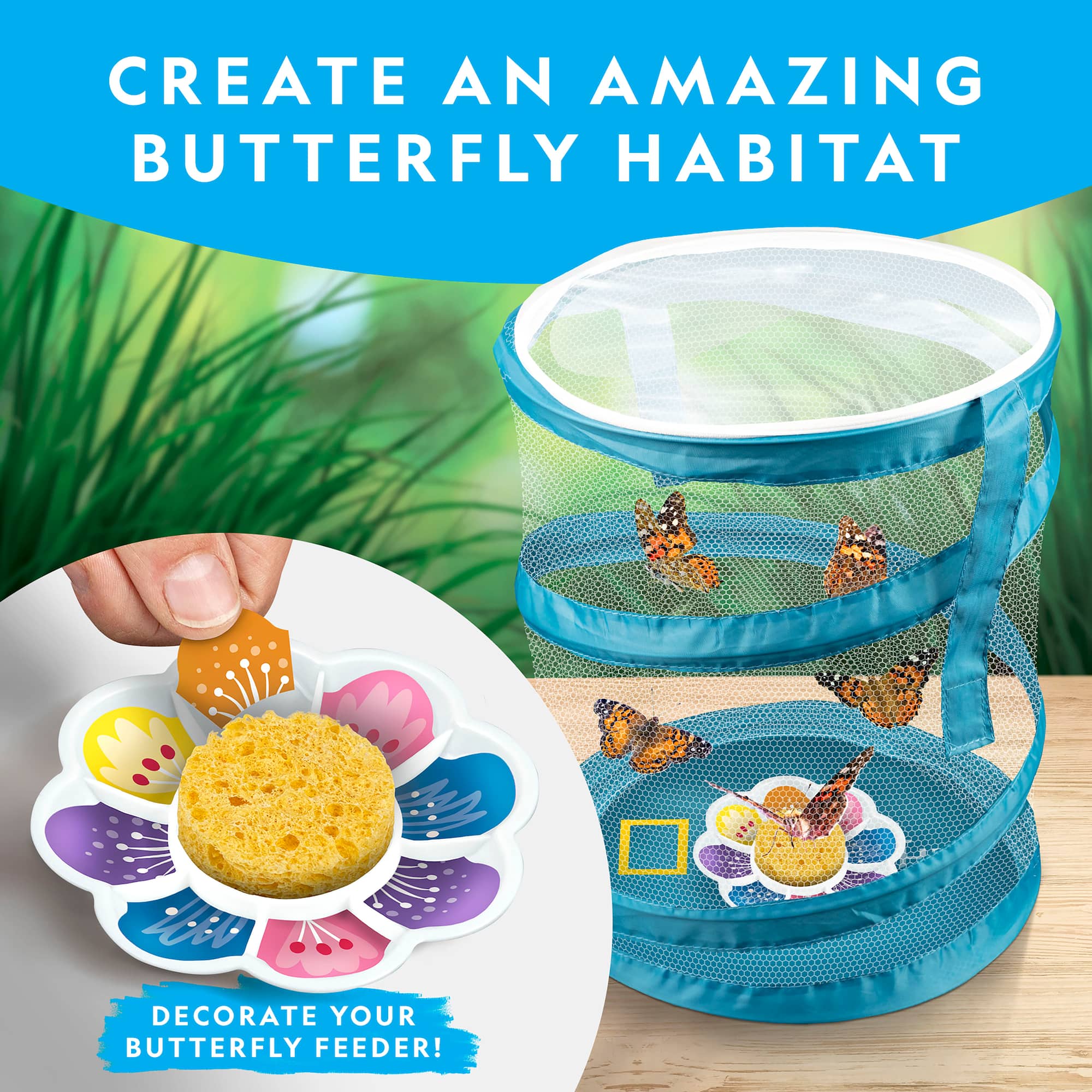 National Geographic™ Butterfly Growing Kit